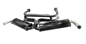 EMPI Twin Quiet Pack Exhaust System - Type 1 Engines (Not 1200cc)
