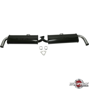 Baywindow Bus Twin Quiet Pack Muffler - Type 1 Engines