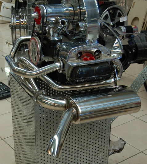 Stainless Steel Sidewinder Exhaust Header - Type 1 Engines