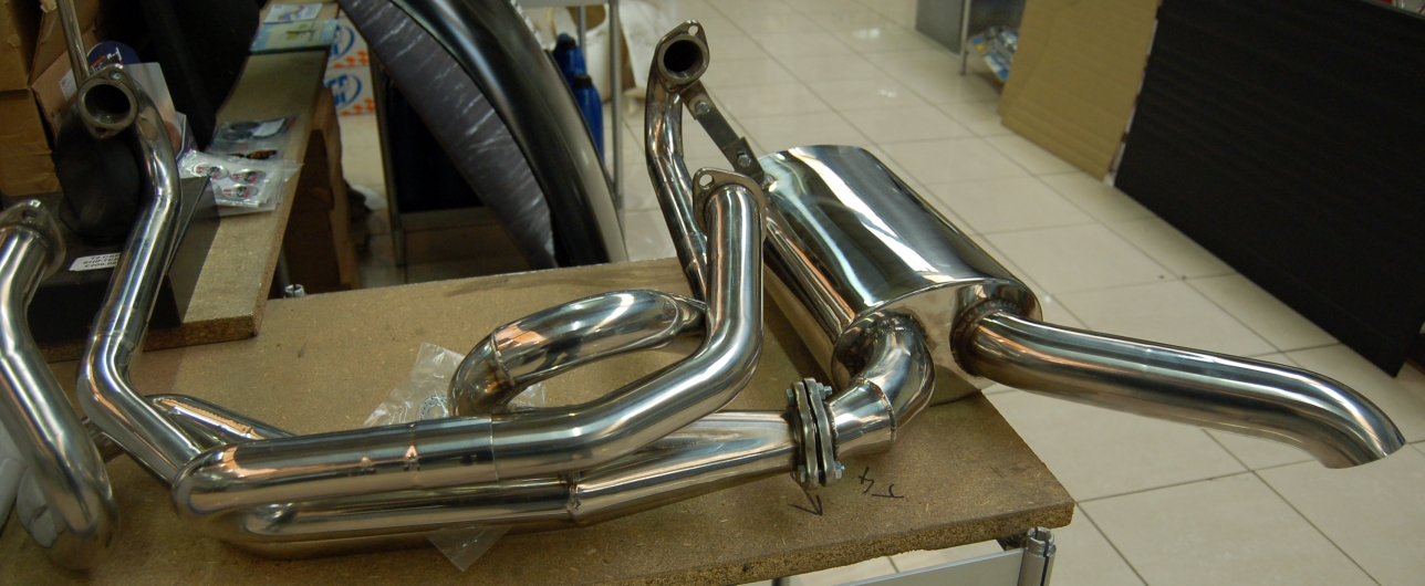 **NCA** Beetle Stainless Steel Sidewinder Exhaust System (Also Fits Splitscreen Bus)