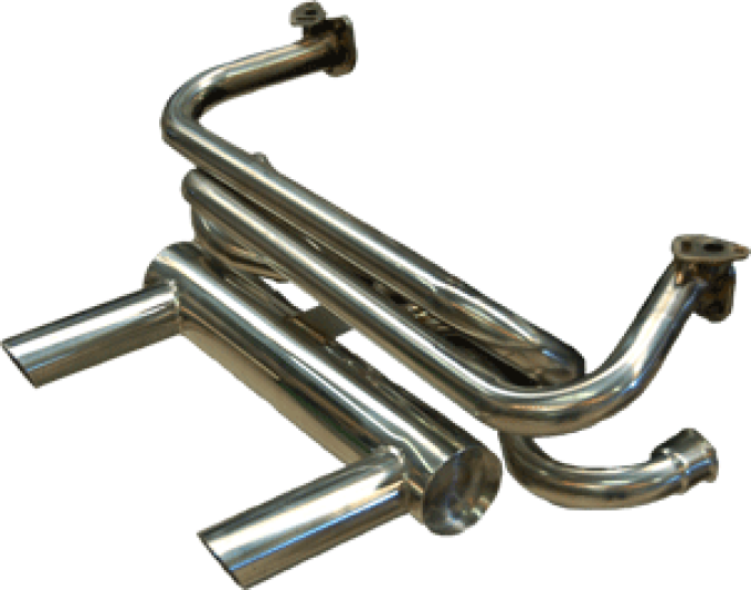 *NCA* Stainless Steel Monza 2 Tip Exhaust - Type 1 Engines (Not 1200cc)