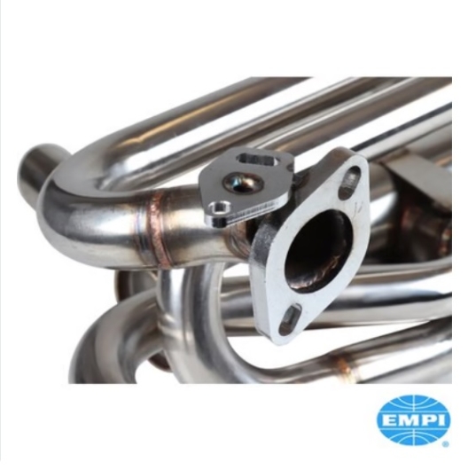 Stainless Steel Monza 2 Tip Exhaust - Type 1 Engines (Not 1200cc)