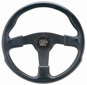 Rally 3 Spoke Steering Wheel (Black)