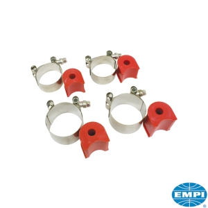Beetle Front Anti Roll Bar Stainless Steel Clamps + Urethane Mounts (Standard Diameter Anti Roll Bar)