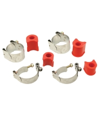 Beetle Heavy Duty Front Anti Roll Bar Stainless Steel Clamps + Urethane Mounts