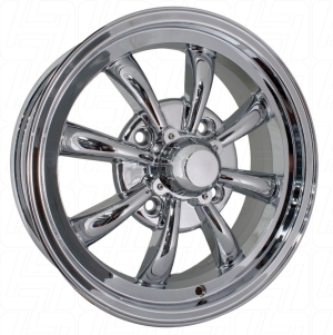Chrome SSP GT 8 Spoke Alloy Wheel - 4x130 PCD