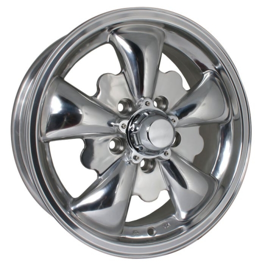 Polished SSP GT 5 Spoke Alloy Wheel - 5x112 PCD