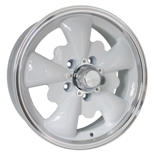 White SSP GT 5 Spoke Alloy Wheel - 5x112 PCD
