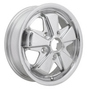 TUV Approved 4.5 x 15 Polished SSP Fook Alloy Wheel - 5x130 PCD