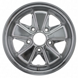 TUV Approved 5.5 x 15 Polished SSP Fook Alloy Wheel - 5x130 PCD