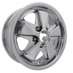 **NLA** TUV Approved Chrome SSP Fook Alloy Wheel - 5x112 PCD