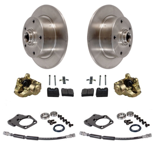 1302 + 1303 Beetle Front Disc Brake Conversion Kit With Porsche Discs (5X130)