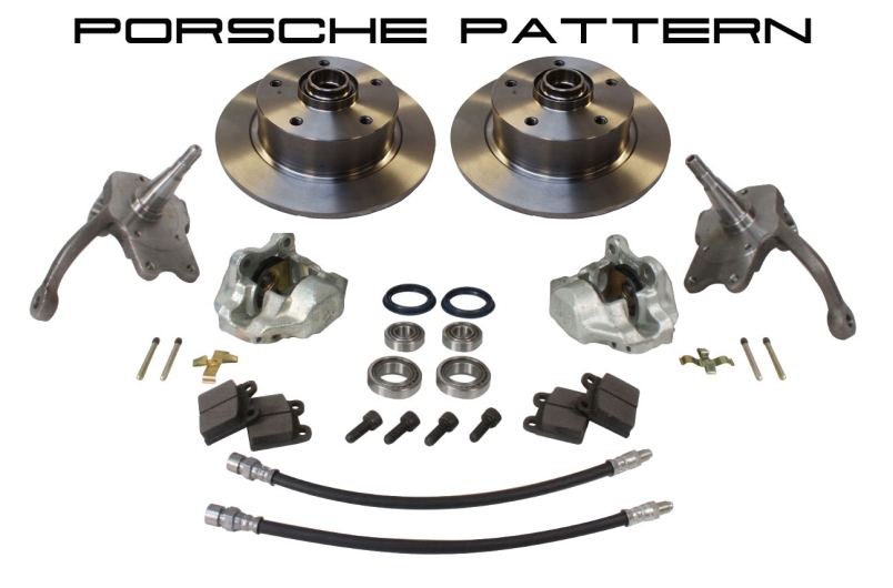 Beetle Front Disc Brake Conversion Kit 5x130 (Porsche Pattern) - 1966-79