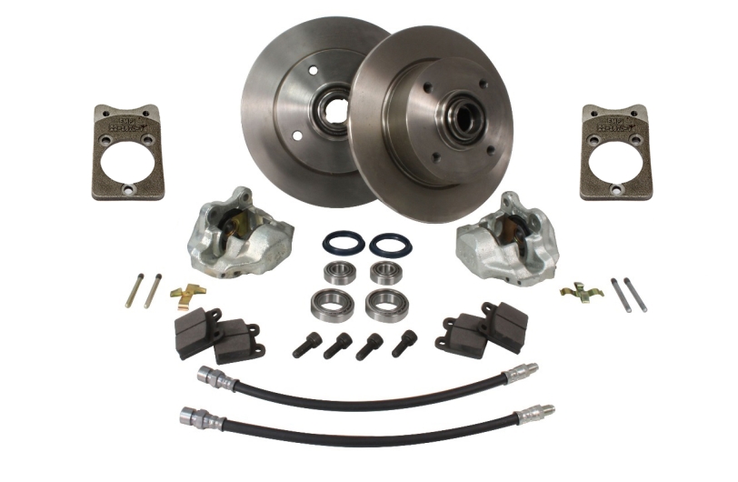 Beetle Front Disc Brake Conversion Kit - 1968-79 (Not Suitable For Drop Spindles)