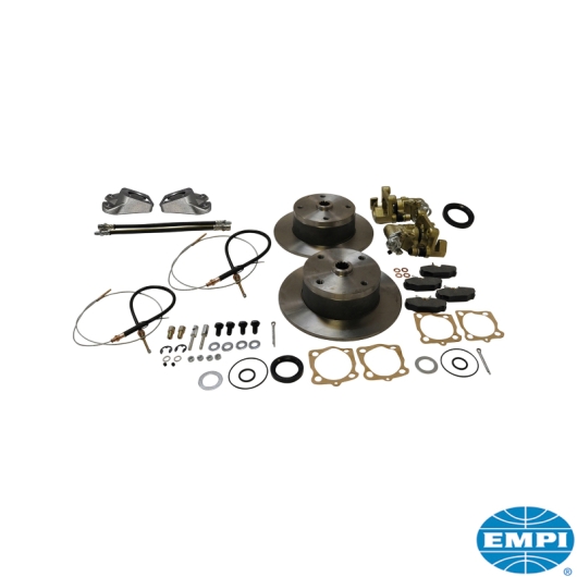 4 Stud EMPI Rear Disc Brake Conversion (4x130 PCD) - 1968-72 Models