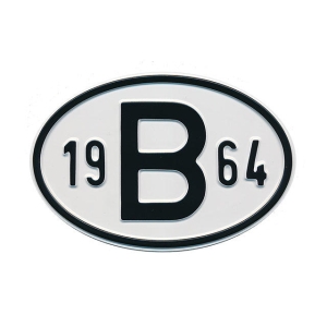 1964 B Country Plate