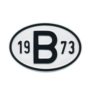 1973 B Country Plate