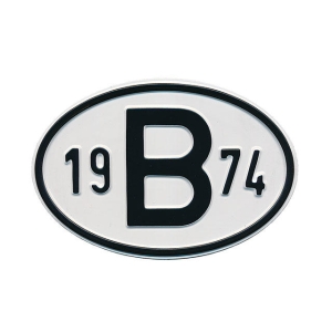 1974 B Country Plate