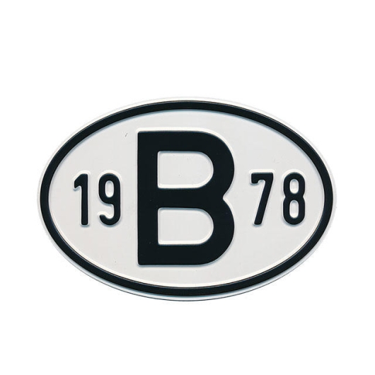 1978 B Country Plate