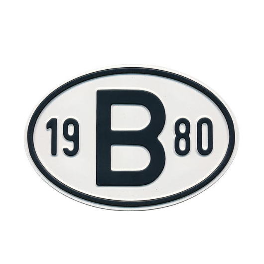 1980 B Country Plate