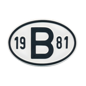 1981 B Country Plate