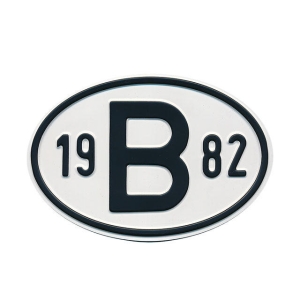 1982 B Country Plate