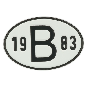 1983 B Country Plate