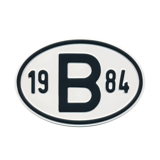 1984 B Country Plate
