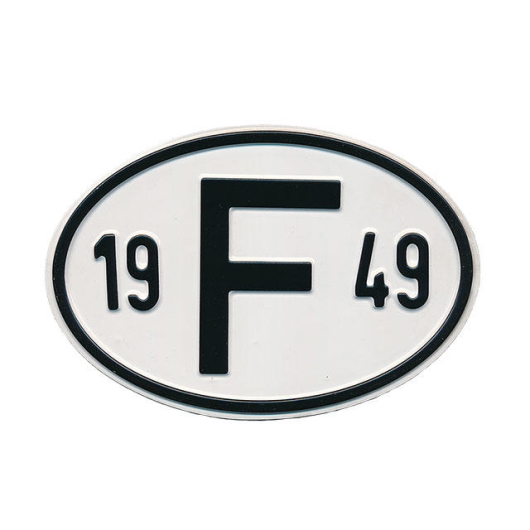 1949 F Country Plate