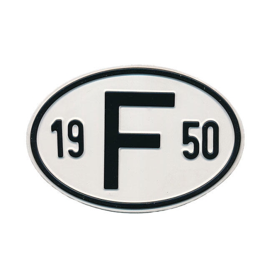 1950 F Country Plate