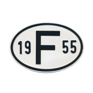 1955 F Country Plate