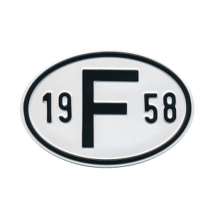 1958 F Country Plate