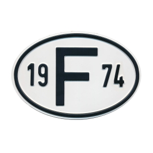 1974 F Country Plate