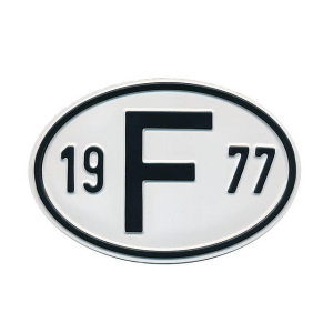 1977 F Country Plate