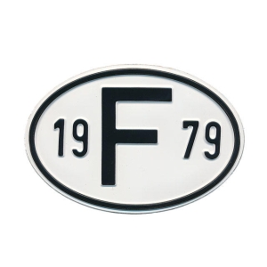 1979 F Country Plate