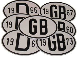 1985 D Country Plate