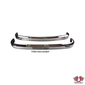 Type 3 Stainless Steel Bumper Set - 1970-73