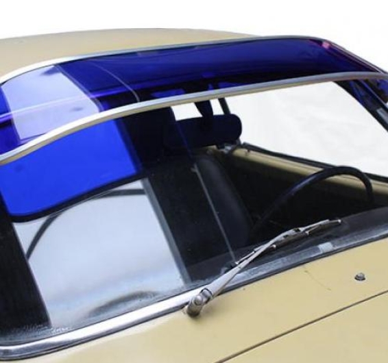 Karmann Ghia Blue Exterior Perspex Sunvisor