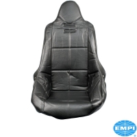 EMPI Buggy Plastic High Back Bucket Seat Cover In Black With Square Pattern