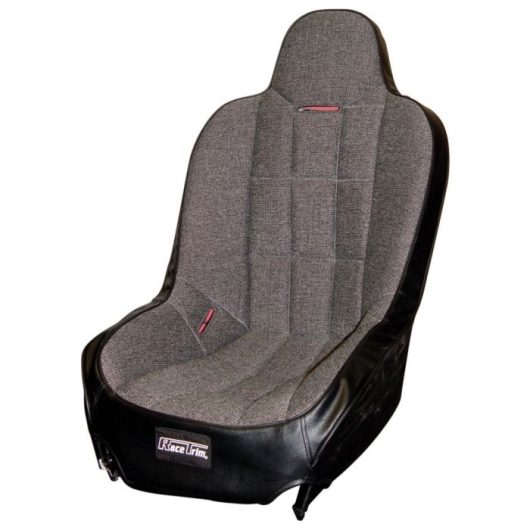 **NLA** EMPI Race Trim Hi-Back Seat In Grey Tweed Fabric