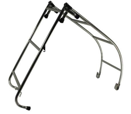 Bus Ladder Frame Bus Rear Mounted Stainless Steel Roof Rack Ladder - Cool Air VW