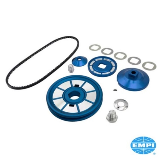 Blue Anodized Aluminium Pulley Kit - Type 1 Engines