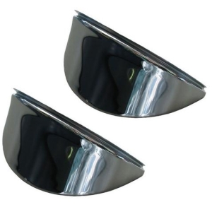 Karmann Ghia Headlight Chrome Eyebrows (Also Type 3)