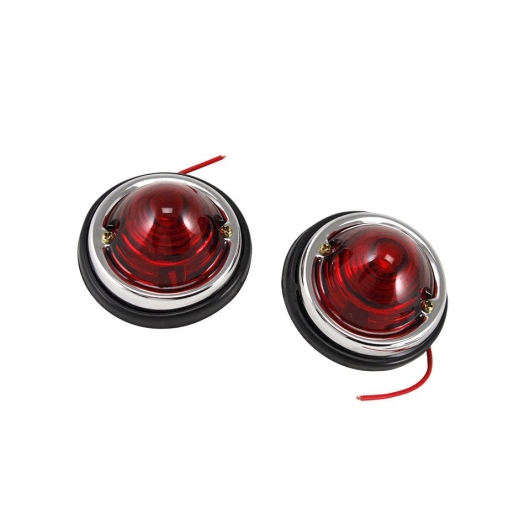 Universal Round Red Tail Lights Lights