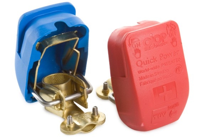 Quick Release Battery Clamps (Positive And Negative Terminals)