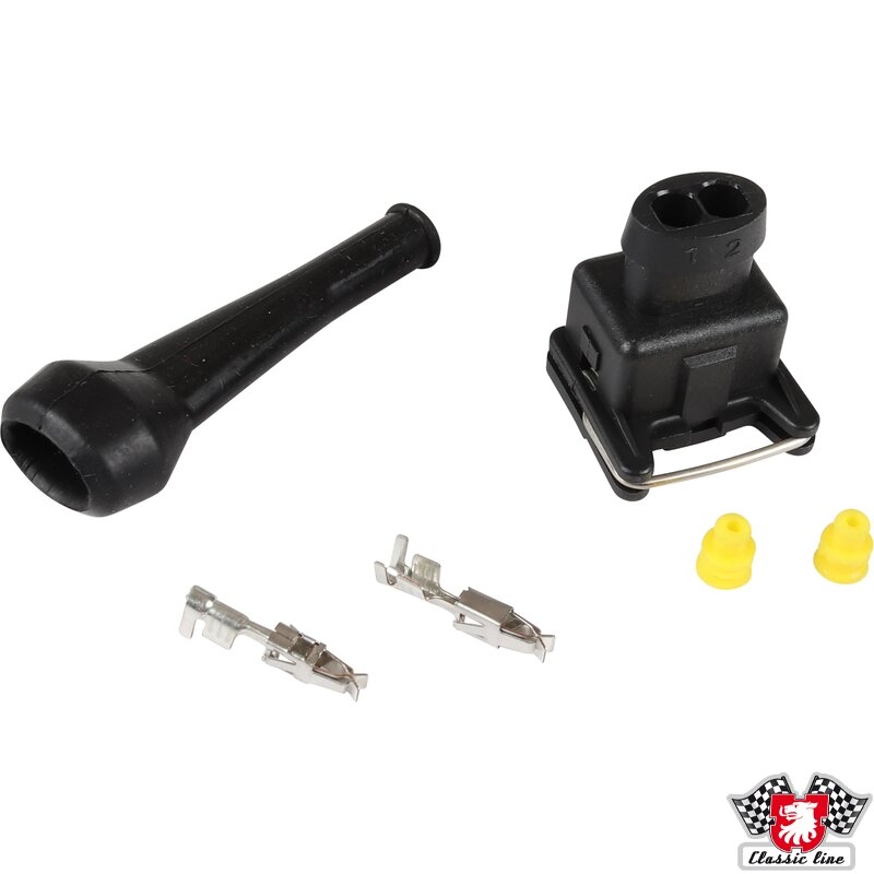 Type 25 Bosch Injector Connector 2 Pin Female Cool Air VW