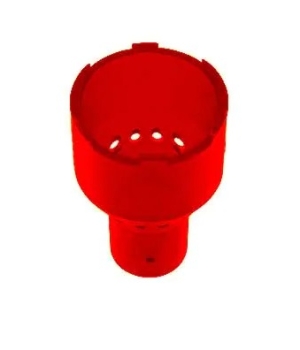 Red Buggy Whip Bulb Cover