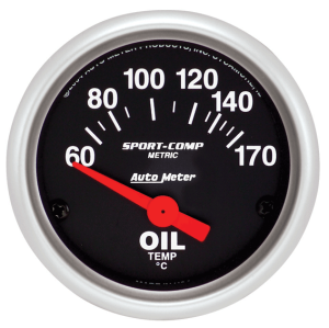 **NLA** Autometer Sport Comp Oil Temperature Gauge (52mm)