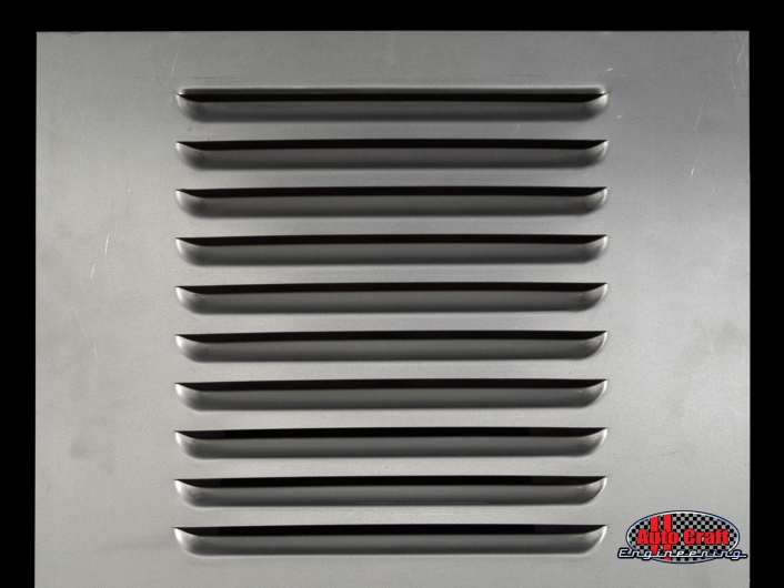 Splitscreen Bus Side Panel Louvre Repair Section - 1963-67 (10 Inner Vents)