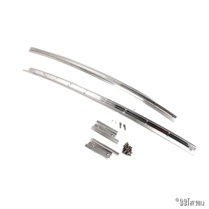 Beetle Sunroof Aluminium Rails - 1952-55